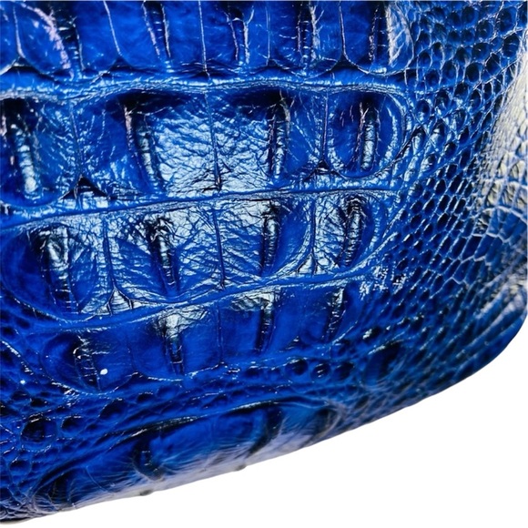 Brahmin Blue Croc Embossed Leather Tote Bag
Jaqueline - Picture 6 of 11